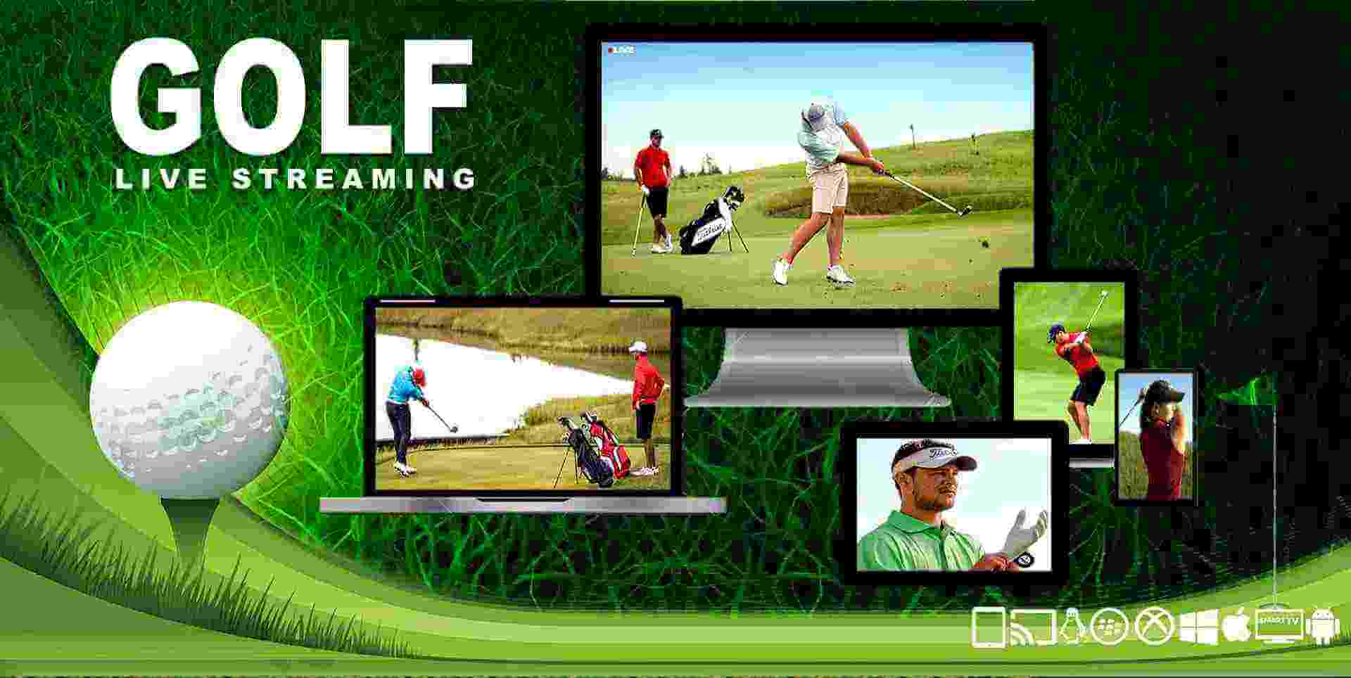 Watch Golf Online - Golf Live Stream 2024 slider